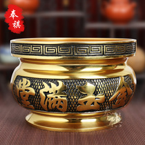 Fengqi copper incense burner Pure copper incense burner Antique bedroom sandalwood line aromatherapy stove decoration Buddha hall Buddha utensils Buddha supplies