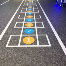 PVC floor personalized custom pattern free design office gym Home Exhibition Hall paving floor plastic roll