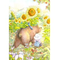 (New Product Picks Up) Guochao Artist Renren Love Things (Farty Bears Companion Counterpart) Limited Edition Paintings