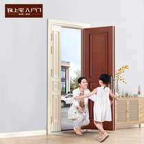 TATA wooden door produced Jinshang house door security soundproof courtyard door interior door ZM002JO016