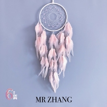 MR ZHANG Original dream net birthday girl Indian feather hanging decoration artistic gift Requins wind