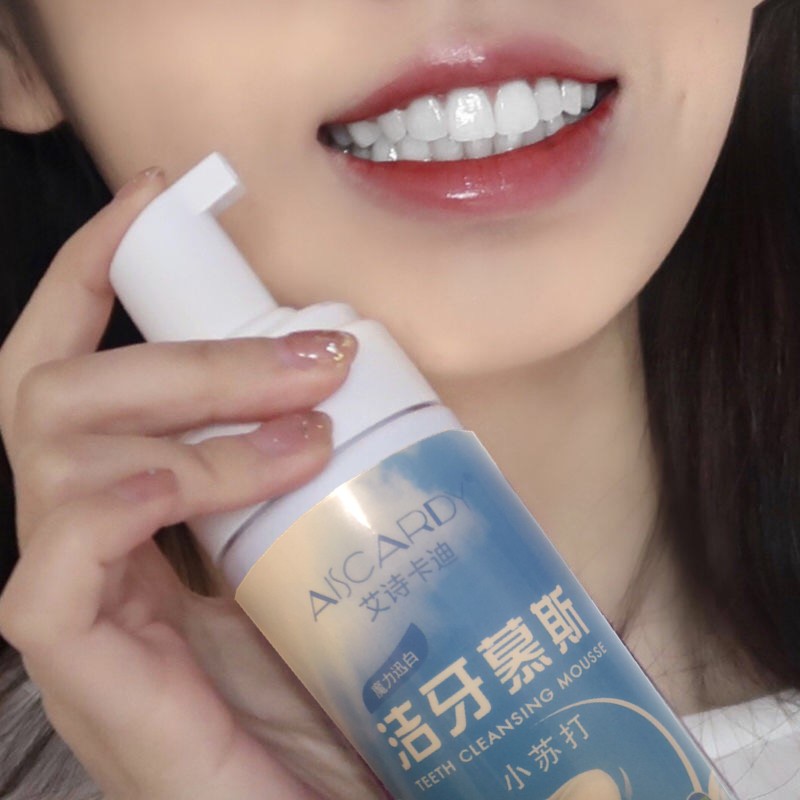 Eschkadi Jay Tooth Mousse Bark Soda Clean Mouth Mouth Toothpaste Toothpaste Drift Toothpaste and Tooth Made