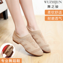 Female Style Flying Loom Teachers Dance Shoes Indoor outer Soft underbody Exercises Ballroom Jazz Belly water Soldiers Dance Shoes