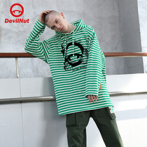 DEVIL NUT Tide brand demon 21 autumn and winter New Men and women couples long sweater wilderness Dart