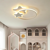 Childrens room Bedroom lighting Simple modern male and female children cartoon creative personality star Nordic led ceiling lighting