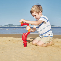 Hape Sand Drill Beach Toys Playing with Sand Pile Sand Excavator Large 2 + Years Baby Boys Girls