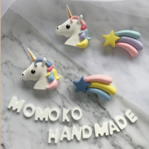 MOMOKO Fragrant Lavender Gypsum Ins Bursting Net Red Unicorn Car On-board Air Outlet Fragrant Lavender