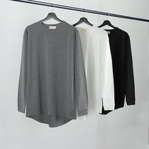 fog fear of god main line solid color base shirt long sleeve classic stack wear bibogao Street Tide brand T-shirt