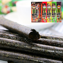Thailand imported snack boss baked seaweed roll crispy seaweed ready-to-eat leisure original flavor 27g*4 boxes