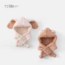 Baby hat autumn and winter baby hat autumn newborn male and female baby hat autumn and winter plus velvet thickened warm hat