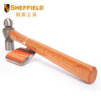 Steel Shield S088408 Wooden Handle Round Toe Hardware Hammer Nipple Hammer Home Repair Iron Hammer Hammer Solid
