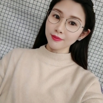 Zhihu] Polygonal thickened rose gold Highly myopic metal pure Titanium Retro frame glasses black gold