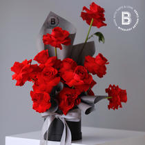 BITOlogy (red rose) F002 new floral lover to remember wedding flowers Beijing Tongcheng Distribution