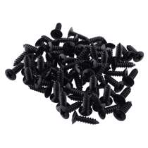 50pcs lots black electric pickguard fixed plate screw
