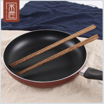Mason hot pin 42 cm lengthened hot pot noodles fried log No lacquer No wax Chicken Wings Yellow Sandalwood Chopsticks