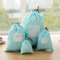 Travel Corset pocket four-piece nylon drawstring bag waterproof pocket underwear storage bag