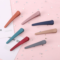 ins hairclip Net Red simple wholesale New Korean matte side clip female hipster clip hairpin clip headwear