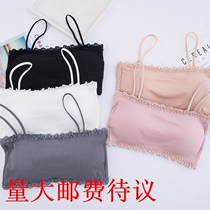 New product explosion type one-shaped tube chest thread sling female belt chest anti-light underwear chest wrap