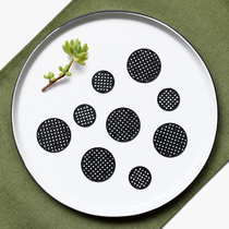 Flower pot bottom hole gasket leak-proof soil mesh pad round bottom mesh piece succulent plant flower pot leak-proof pad breathable and water permeable