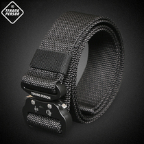 Outdoor Cobra tactical belt military fan woven Inner Belt Mens nylon multifunctional canvas waist seal