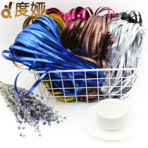 Ribbon packaging ribbon hand woven diy hair jewelry bow hat dance performance clothing decoration color strip