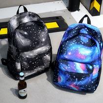 starry sky backpack women school bags outdoors laptop bag