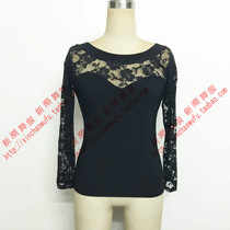 2019 new Moden dance outfit womens modern dance with great swing Latin dance blouses S38