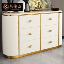 Side cabinet modern minimalist side cabinet rack cabinet living room wall home locker cupboard kitchen tea cabinet