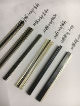 SPACING 1 27MM DOUBLE ROW SINGLE ROW PIN 1*40P 50P 2*40P 50P STRAIGHT CURVED PIN PATCH GOLD-plated ROW MOTHER