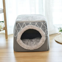 Cat litter Four Seasons Universal Enclosed Space Capsule Cat House Net Red Cat Villa Kennel Teddy Pet Supplies Summer