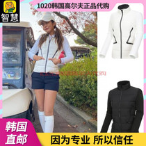 South Korea Volvik Golf Jacket Top 20 Autumn golf Women's Standing Collar Goose Down Warm Down Jacket