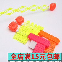 Childrens funny whole person elastic telescopic fist gun childrens toys after 80 childrens year nostalgia Classic supply wholesale