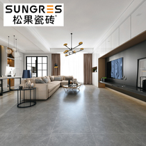 Pine cones industrial wind body cement tiles gray floor tiles modern antique tiles tiles wall tiles guest restaurant 600 800