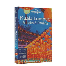 Kuala Lumpur Melaka Penang Lonely Planet LP English Original Kuala Lumpur Malacca Penang Island Asia Singapore Travel Guide Book