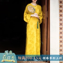 Jinzhi Yuye spring and summer old satin one city wind Catkins Chinese retro Republic wind no province flat cheongsam