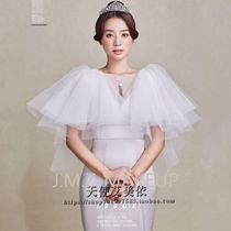 Detachable shelter shoulder arms wedding dresses with matching styling accessories Bride wedding accessories The Beaty dress