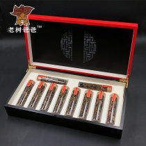 (Bao Shunfeng) Authentic Anoectochilus roxburghii High-grade Solid Wood Glass Test Tube Gift Boxes Original Grade I 50g