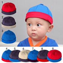 Childrens Seven Dragon Everest 100 lap day family retro Inron hat autumn Winter retro baby Chinese Wind Cavaliers hat