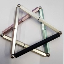 Magnet pen ins high school students Net red learning creative girl Douyin Primary School students special children can replace ink bag type sharp point 0 5 practice pen