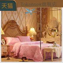 Fan bracket Bed universal breeze fan Small ceiling fan floor bracket Bed fixed bracket hanging rod telescopic