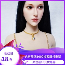 16 Soldier Necklace Accessories Pendant Phicen Glue Articulated Vitamin Lantern Accessories Model Fashion