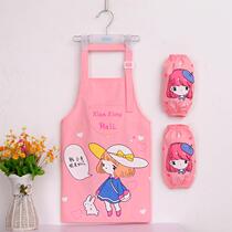 Fashion housework baking art Little Chef Apron r childs cloth cover studio bib baking anti-dirty children