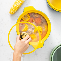 Casserole stew pot soup ceramic cooker induction cooker gas stove universal casserole household gas high temperature open flame dual-purpose