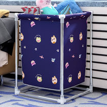 Dirty clothes basket Folding dirty clothes basket storage bucket Large dirty clothes storage basket Fabric household laundry basket