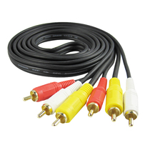 Avline 5 meters 10 meters 15 meters 20 meters audio and video cable 3 to 3 avlines