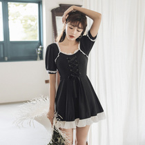 2021 New thin belly covered belly hot spring conservative seaside summer one-piece swimsuit women pop fashion bath suit swimsuit