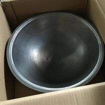 Cast iron pot wok earth stove Commercial large hotel kitchen 5 division special pot printing pot 5 round bottom pig iron old-fashioned manual