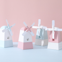 Dutch windmill multi-function USB data connection Three-gear adjustment fan air conditioning room humidifier