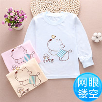 Baby Thin jacket Air conditioning Long sleeves Jersey Undershirt Baby Underwear Autumn Clothes Boy Summer Girl clothes Children