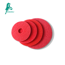 Mazhaoli washing machine hundred cleaning pads of various sizes red cleaning pads brushing machine grinding pads